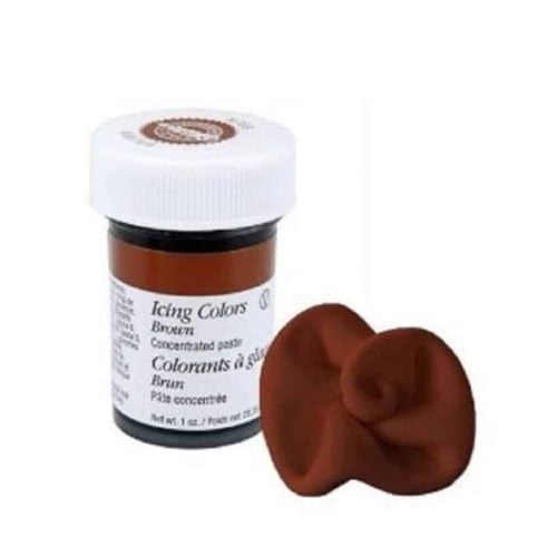 colorante gel marrone brown wilton