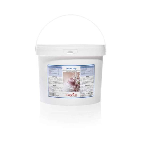 pasta di zucchero top saracino bianca 5kg