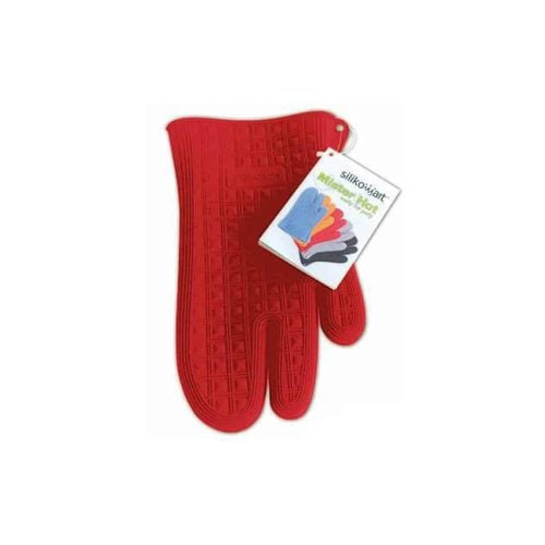 guanto silicone mister hot rosso silikomart