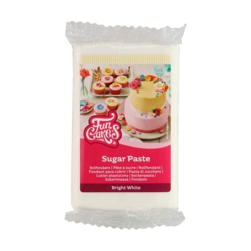 Pasta di zucchero bianca Bright White