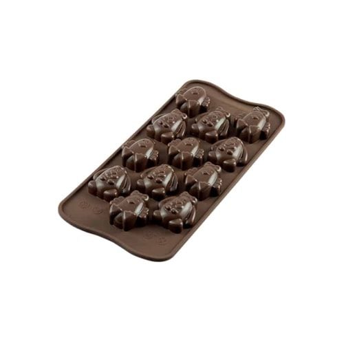 stampo silicone cioccolatini easter friends pasqua scg30 silikomart 2