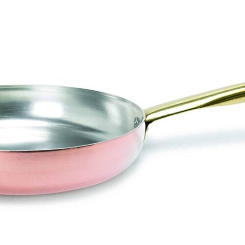 Padella 1 manico in rame liscio stagnato con manico Serie 1500 Ballarini