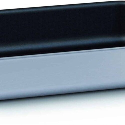 Rostiera alta pesante in alluminio antiderente con due manici