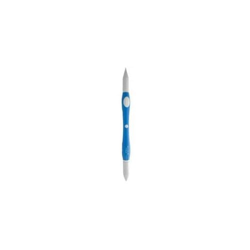 Attrezzo modellaggio doppia punta in silicone Decora