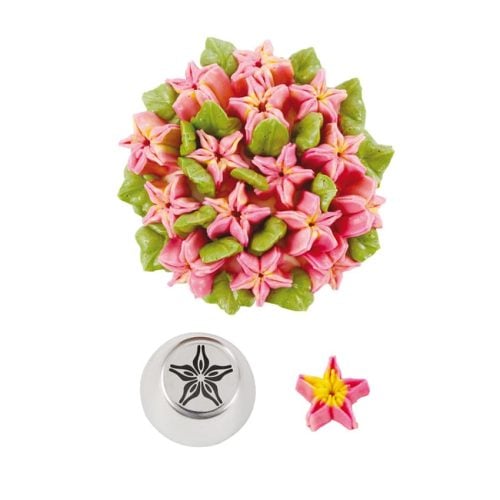 Bocchetta russa fiore a stella n.30 Decora