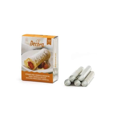Confezione 10 cannoli mignon Decora