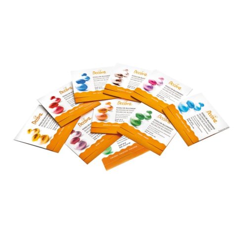 Confezione 150 fogli alluminio oro per incartare Decora