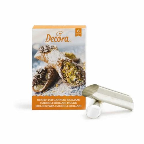 Confezione 6 cannoli siciliani Decora