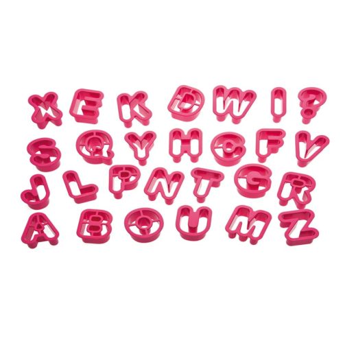 Set 27 tagliapasta lettere Decora