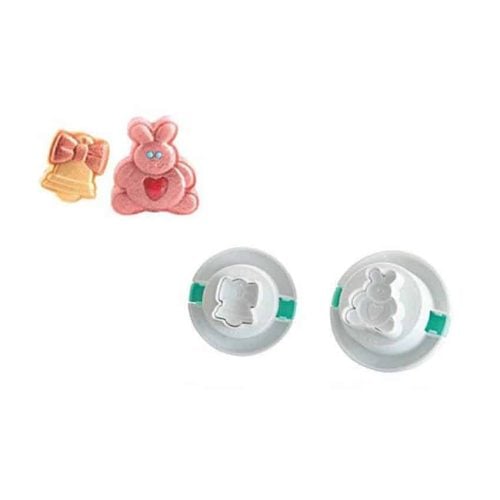 Set 2 Cutter Funny Easter Silikomart TAG12