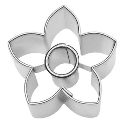 Stampino per biscotti in acciaio fiorellino