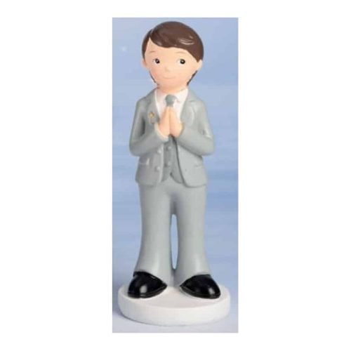 Cake topper decorazione comunione bambino