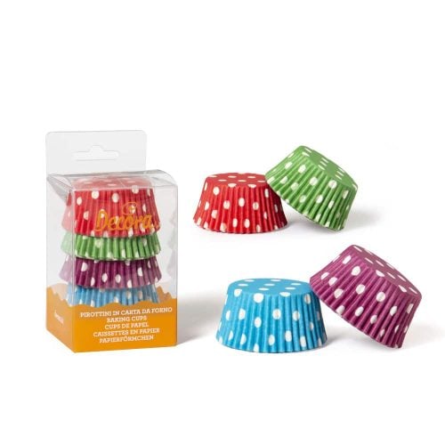Pirottini a Pois assortiti 75 pz Decora