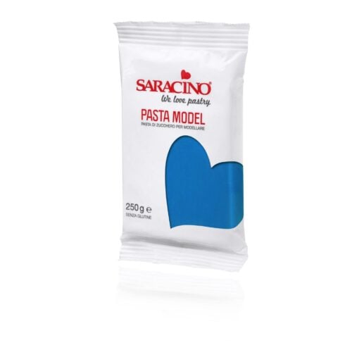 Pasta di zucchero Model Blu Saracino - 250 gr