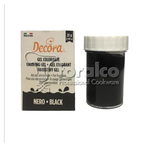 Colorante in gel Nero Decora 28 g