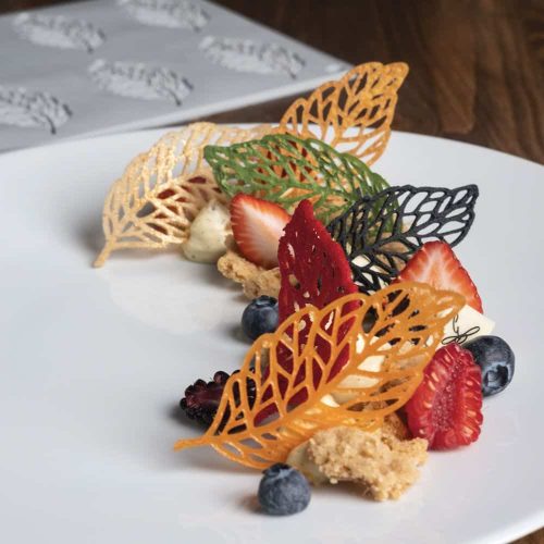 Stampo in silicone Foglie Plume GG028 Pavoni