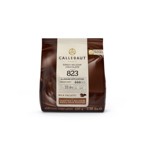 Callebaut Cioccolato al Latte 823 in dischetti 400 g