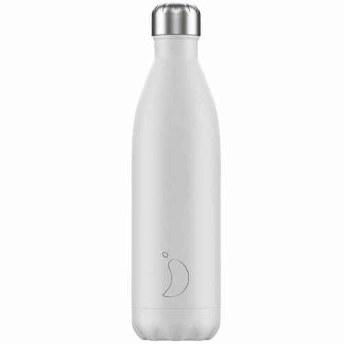 chillys bottle borraccia termica 750 ml monochrome white foralco