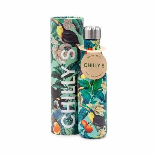 chillys bottles borraccia termica 500 ml tropical toucan foralco