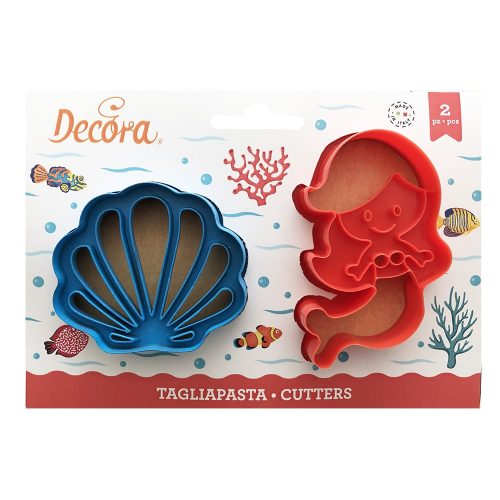 tagliapasta sirena e conchiglia decora