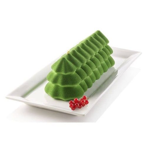 stampo in silicone buche sapin silikomart tronchetto albero di natale