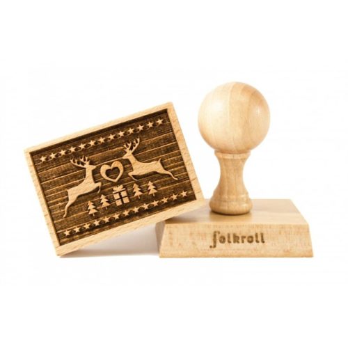 timbro biscotti renne magico natale