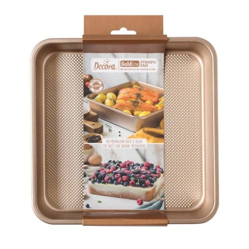 Stampo Quadrato Antiaderente Rose Gold Line Decora