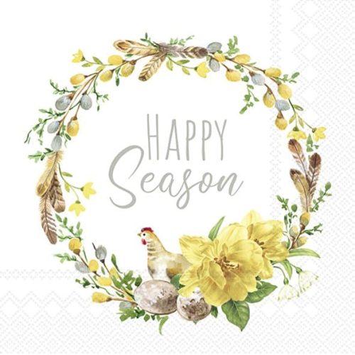 Tovaglioli di Carta Helene White Grey