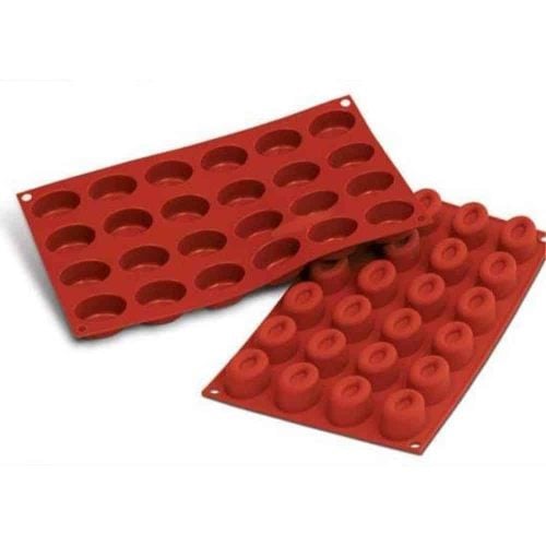 Stampo in Silicone Savarin Ovali Small Oval Savarin Silikomart SF083