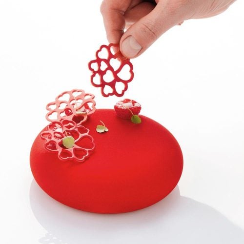 Stampo in Silicone Tondo Cuori Pavodecor PR008 HEARTS2