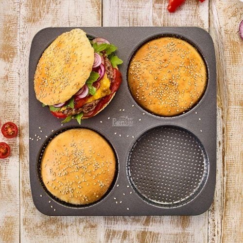 Teglia per Burger Buns Antiaderente Birkmann