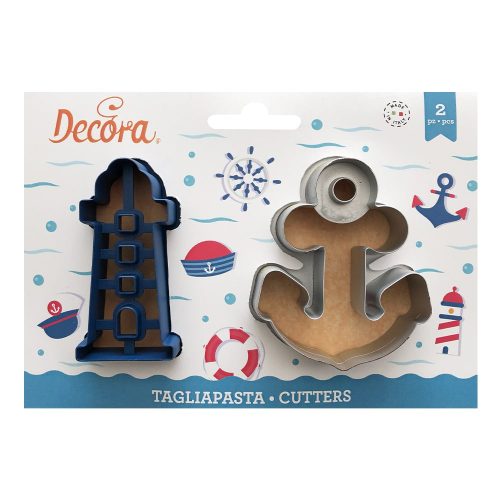 Set 2 Tagliapasta Faro e Ancora Decora
