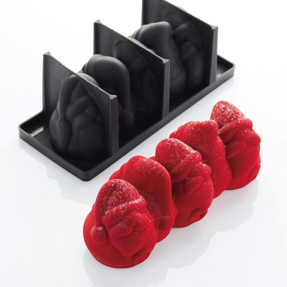 Stampo In Silicone Pavoni Romance PX4376 Per Dolci A Forma Di Rosa - 20 Cavità, Resistente Al Freddo E Al Caldo