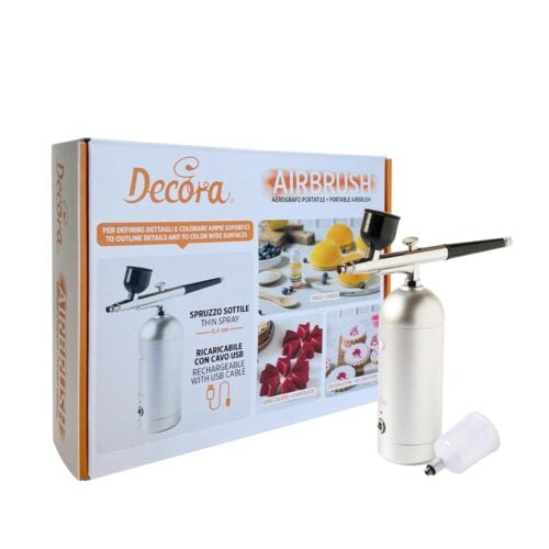 Aerografo Portatile Ricaricabile Decora 5 e 20 ml