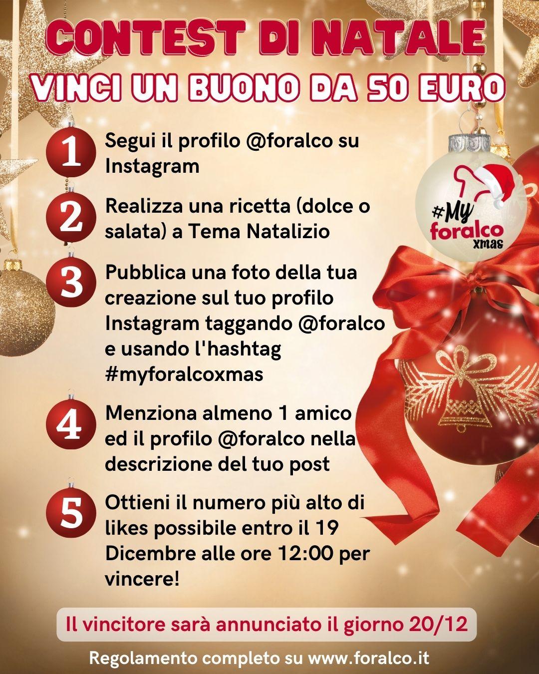 Contest Natale Foralco 2022