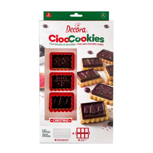 Kit 2 Pz Cioccocookies Natale Decora
