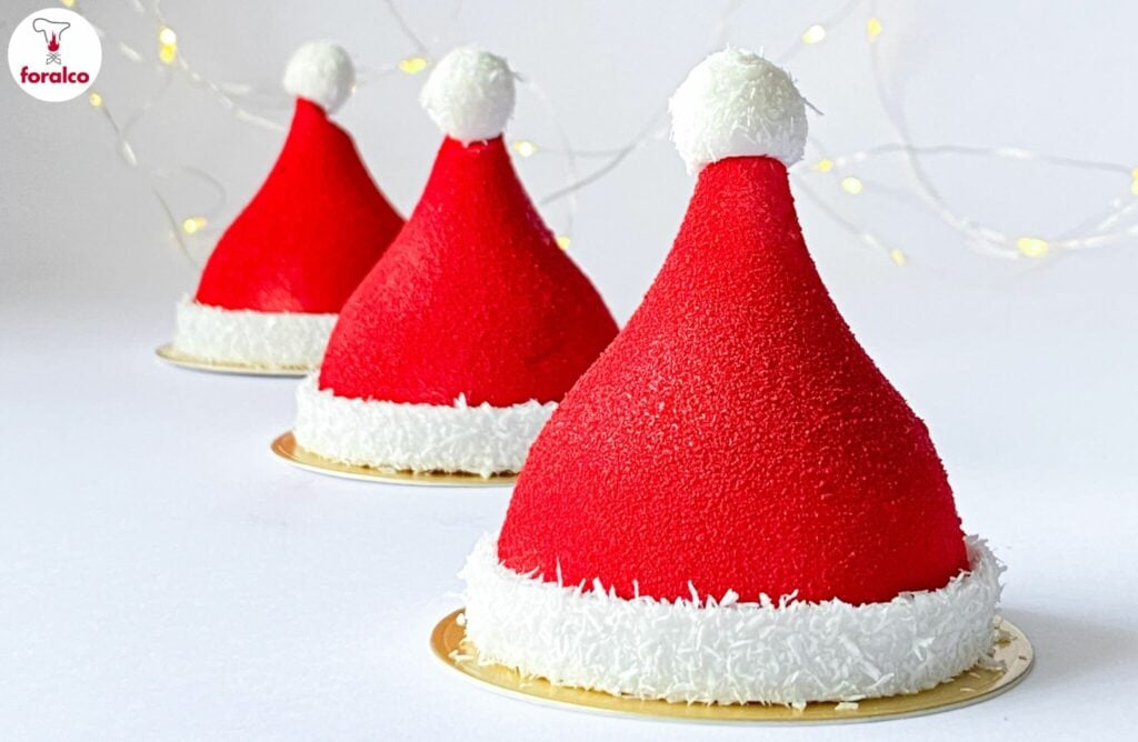 Cappellini di Babbo Natale Monoporzione Moderna