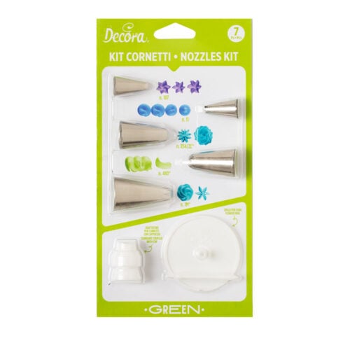 Kit 7 Pz Cornetti Green Decora
