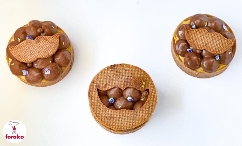 CROSTATINE CARAMELLO SALATO E CIOCCOLATO FONDENTE