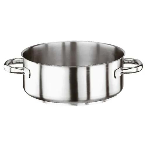 Casseruola Bassa in Acciaio Inox Serie 1000