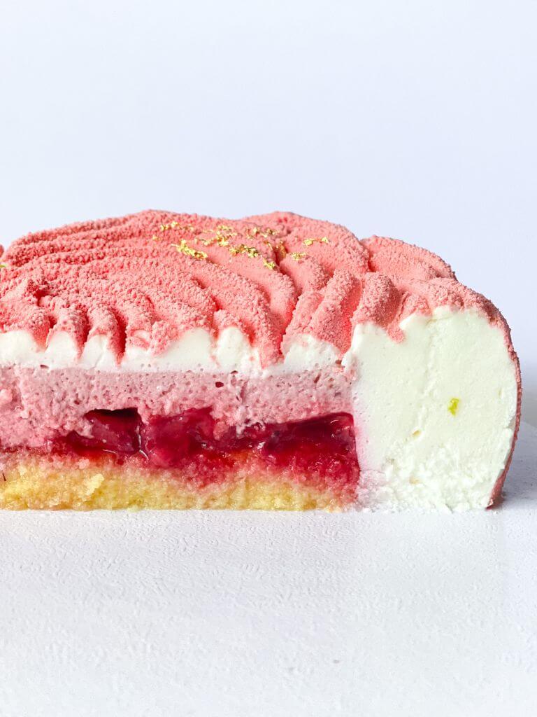 Stratificazione interna torta Je t'aime