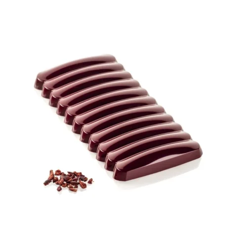 Stampo per Tavoletta di Cioccolato Cupola CH019 in Tritan Chocado Silikomart