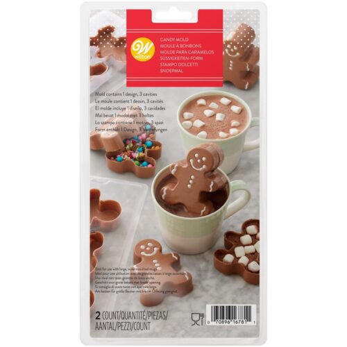Stampo Pan di Zenzero per Cioccolata Calda