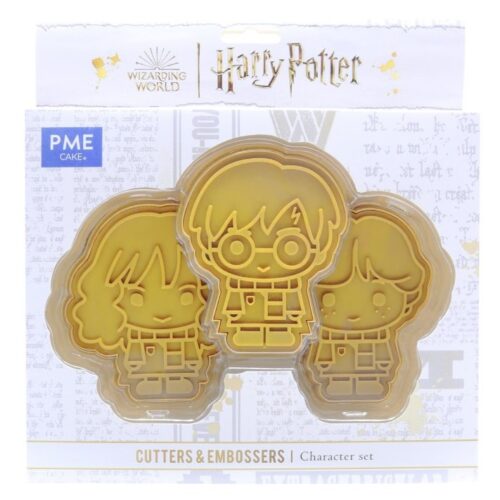 Set Tagliabiscotti e Goffratori Harry Potter 6 Pezzi