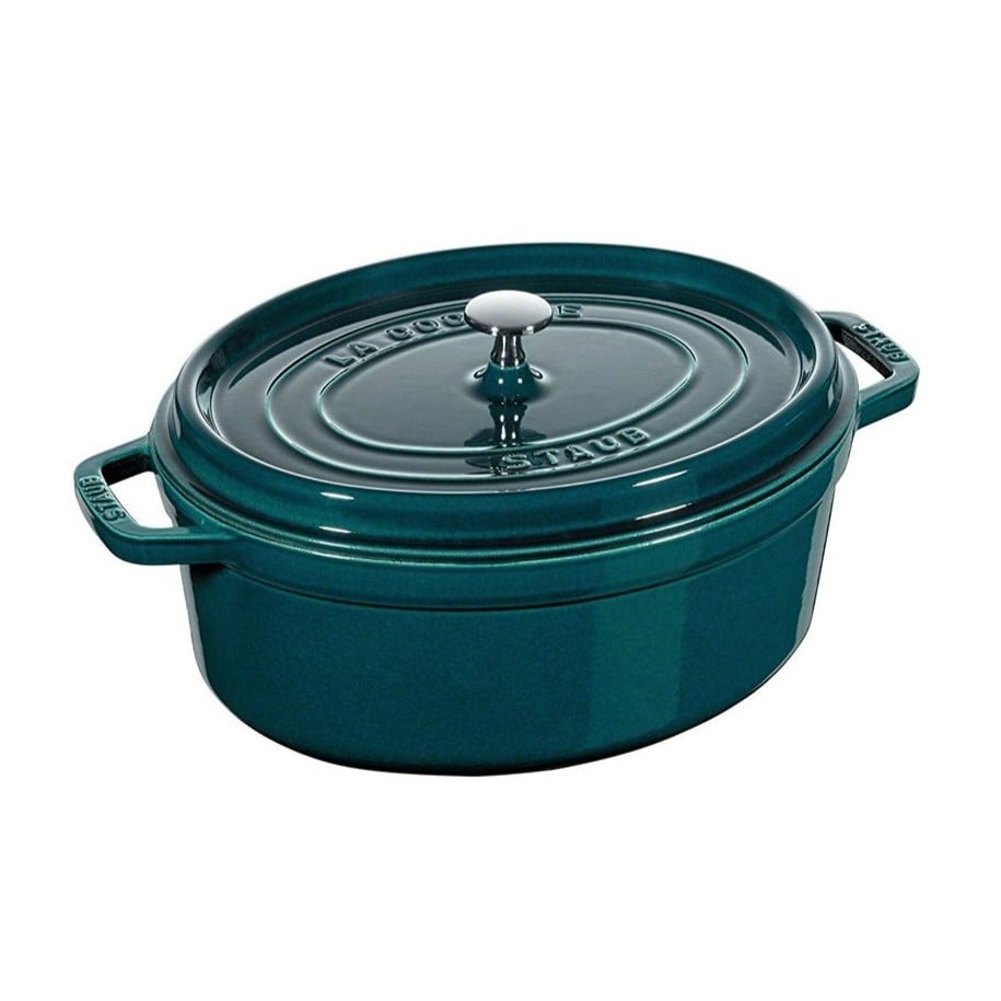 Cocotte In Ghisa Crealys Ovale 9L - Smaltata Interno Bianco, Per Tutti I Fuochi - Foto 12