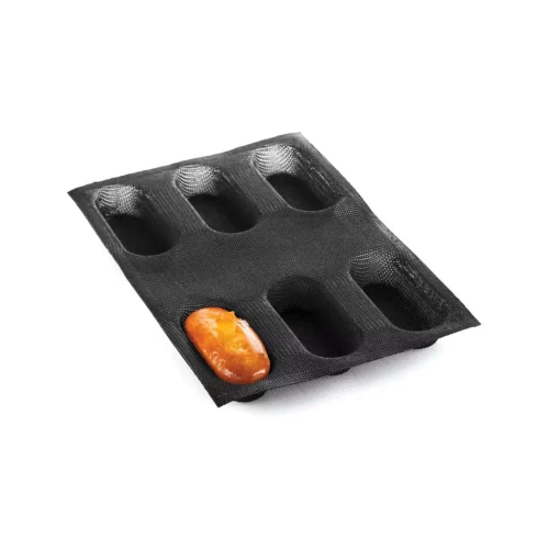 Stampo in Silicone Microforato Air Plus 03 Mini Plumcake Silikomart - Set 2 Pz
