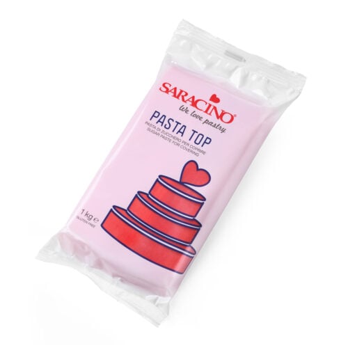 Pasta di Zucchero Top Rossa da Copertura Saracino - 1 Kg