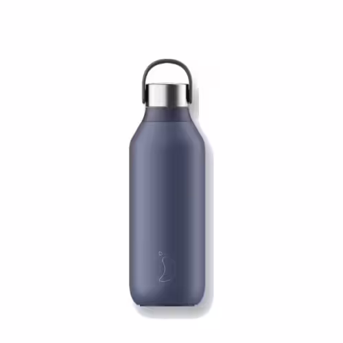 Chilly's Bottle Series 2 Borraccia Termica 500 ml Whale Blue