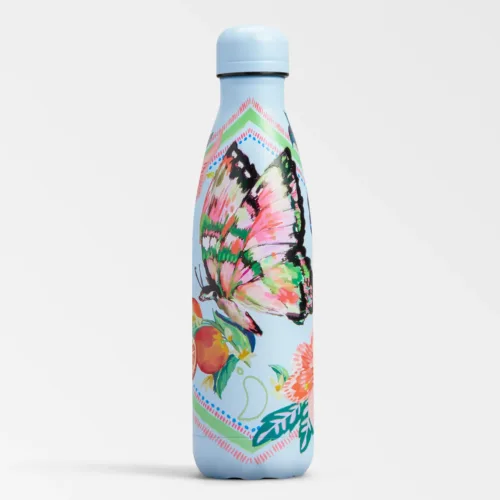 Chilly's Bottle Borraccia Termica 500 ml Tropical Butterfly