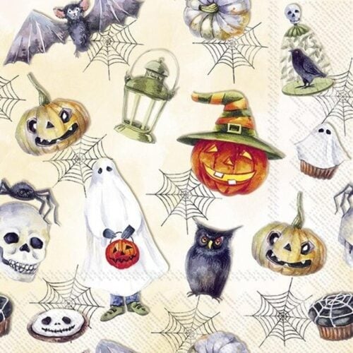 Tovaglioli di Carta Happy Halloween